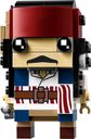 LEGO® BrickHeadz™ Captain Jack Sparrow components