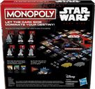 Monopoly: Star Wars Dark Side rückseite der box