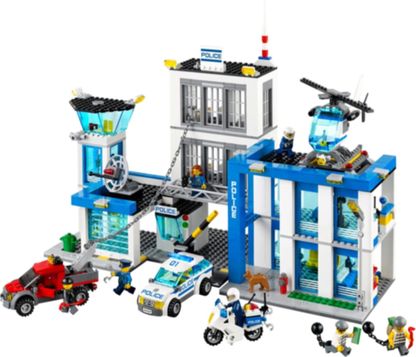 LEGO® City Ausbruch aus der Polizeistation spielablauf