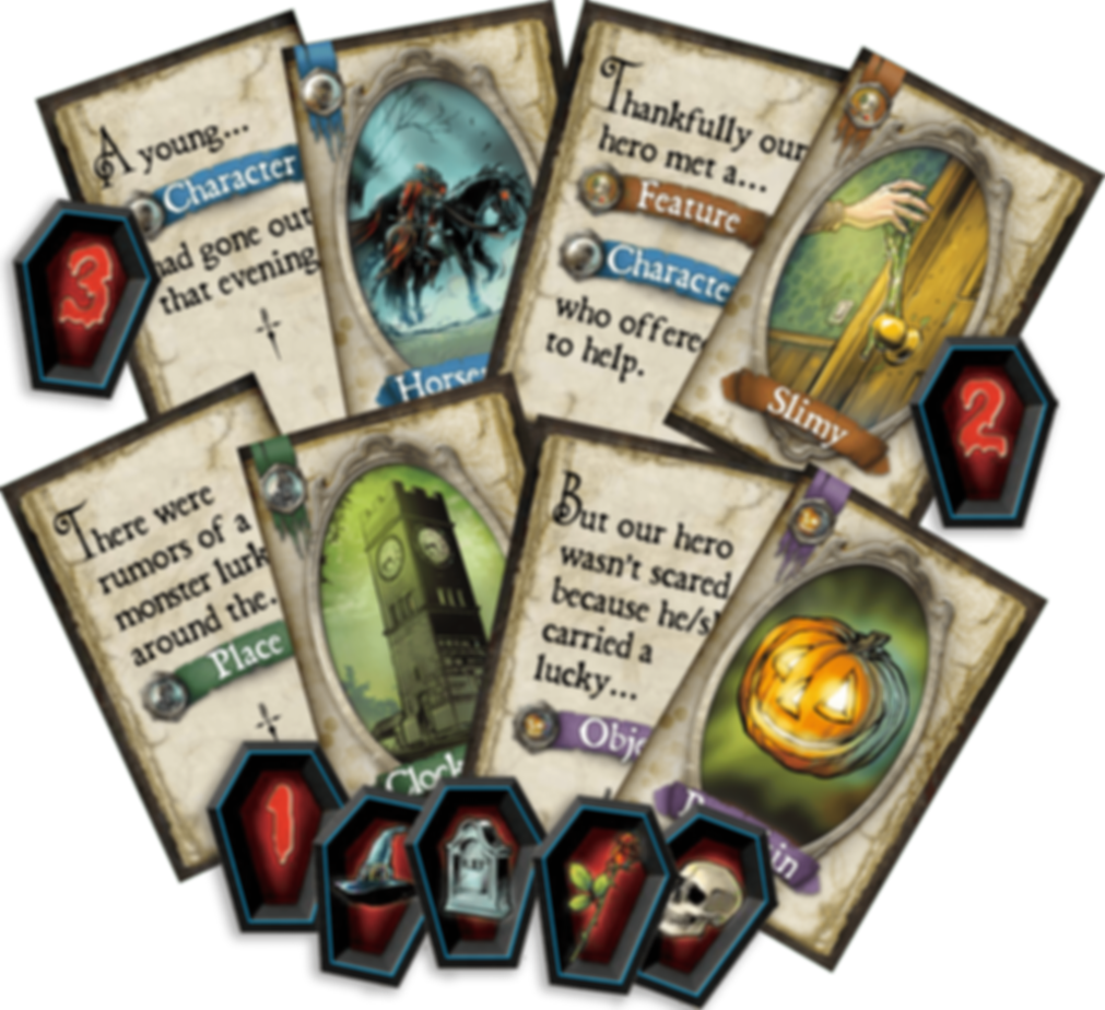 StoryLine: Scary Tales components