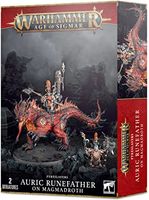 Warhammer Age of Sigmar: Auric Runefather on Magmadroth