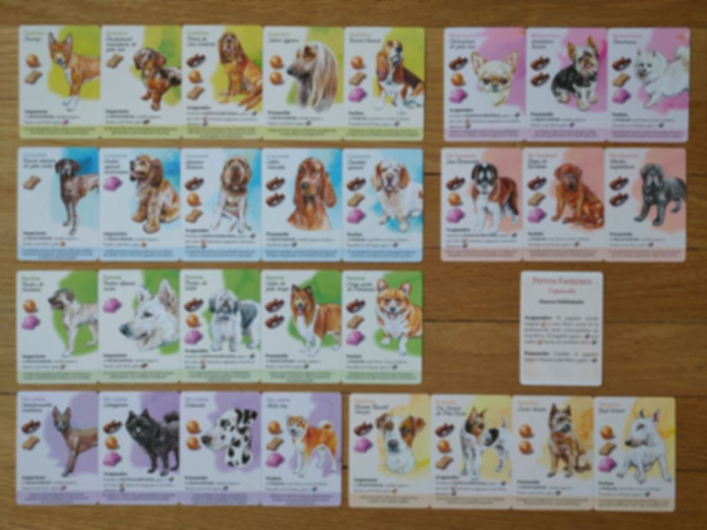 Dog Park: Famous Dogs Expansion cards