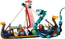 LEGO® Creator Barco Vikingo y Serpiente Midgard jugabilidad