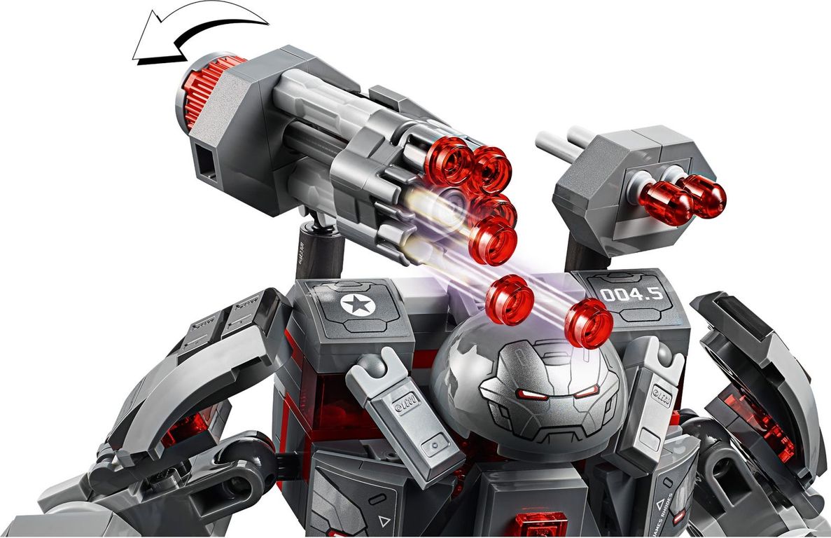 LEGO® Marvel War Machine Buster speelwijze