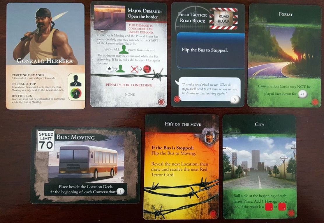 Hostage Negotiator: Abductor Pack 4 cards