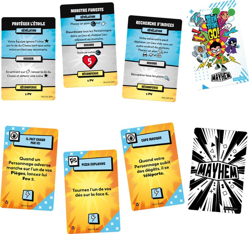 Teen Titans GO! Mayhem cards