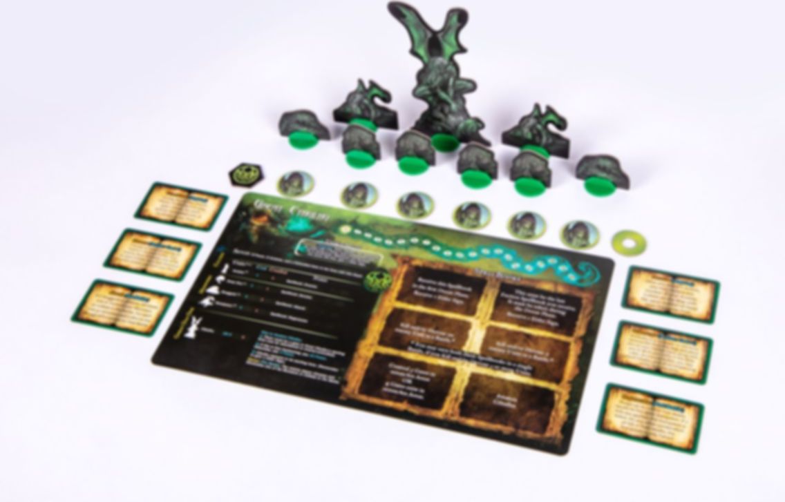 Cthulhu Wars: Duel componenti