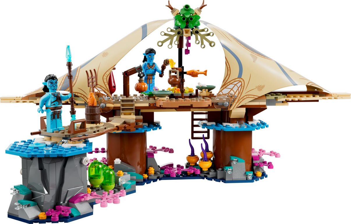 LEGO® Avatar Hogar en el Arrecife de los Metkayina jugabilidad