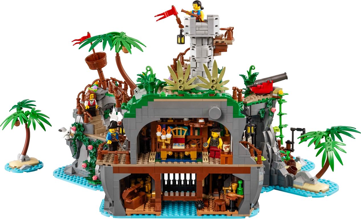 Bricklink Ominous Isle back side