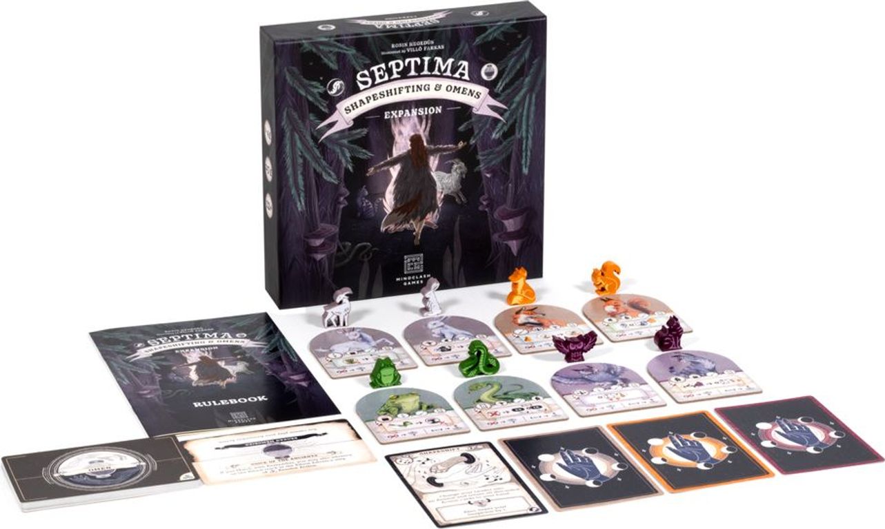 Septima: Shapeshifting & Omens componenten