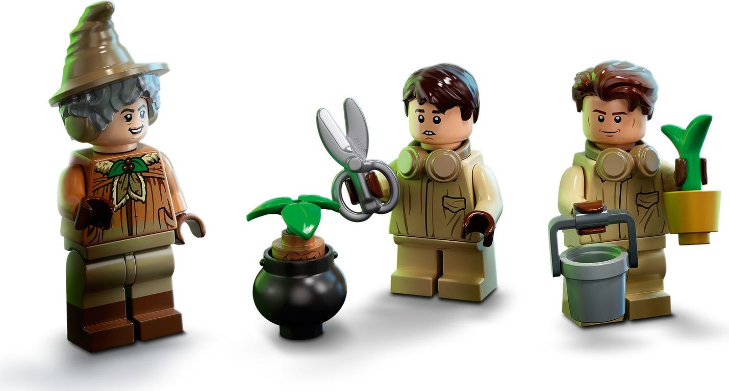 LEGO® Harry Potter™ Momento Hogwarts™: Clase de Herbología minifiguras