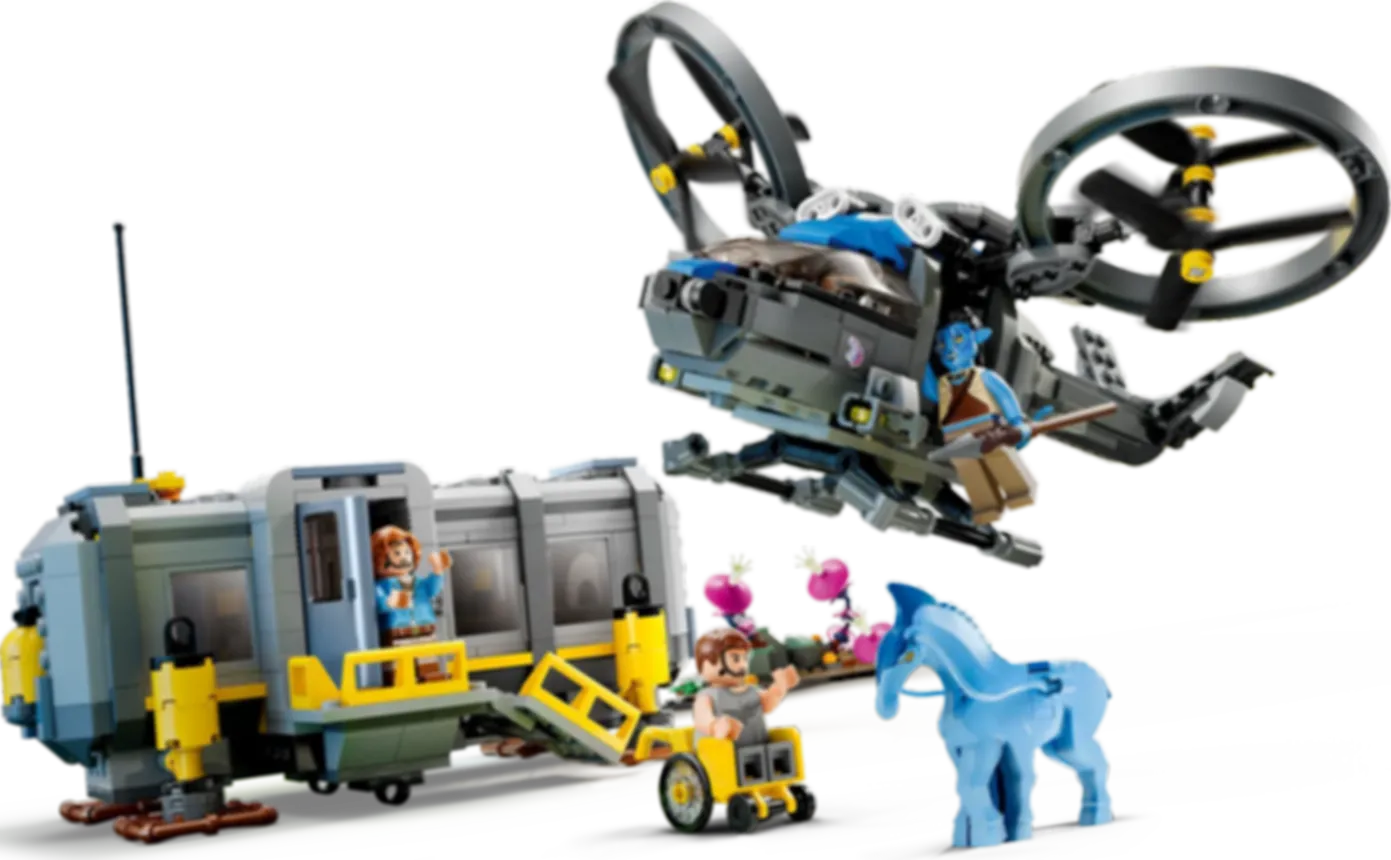 LEGO® Avatar Les montagnes flottantes : le secteur 26 et le Samson RDA gameplay