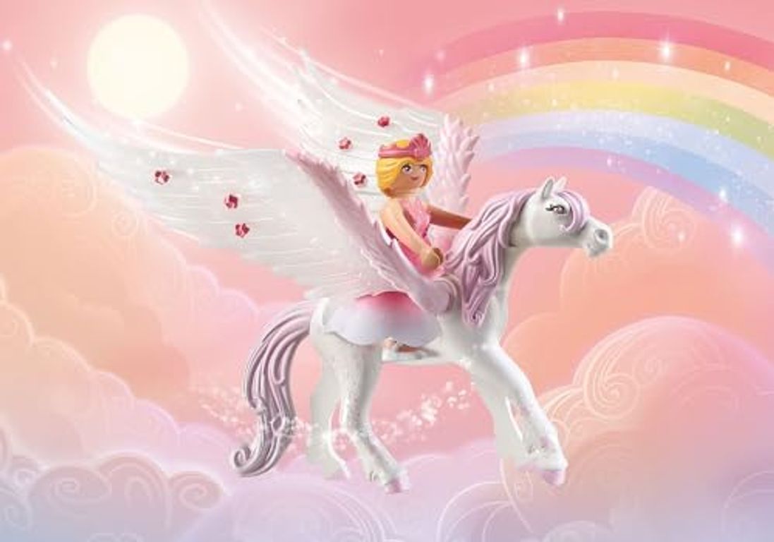 Playmobil® Princess Magic Regenboogkasteel paarden