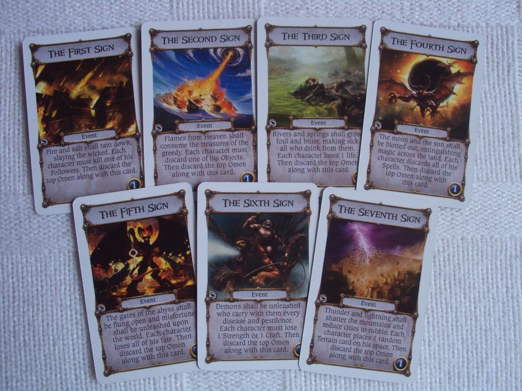 Talisman (Revised 4th Edition): The Harbinger Expansion cards