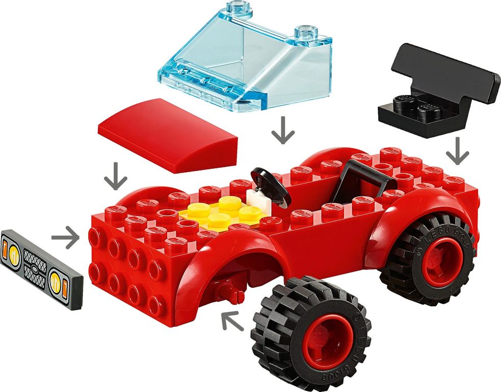 LEGO® City Garage Center components