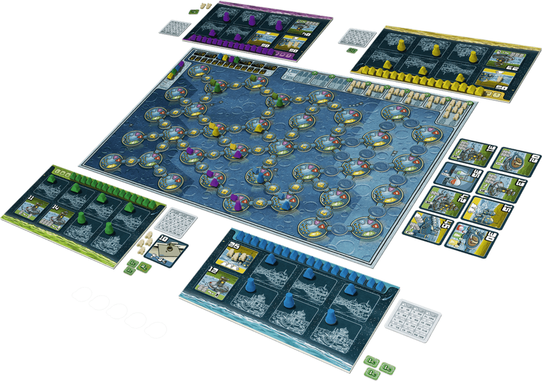 Power Grid: Outpost componenten