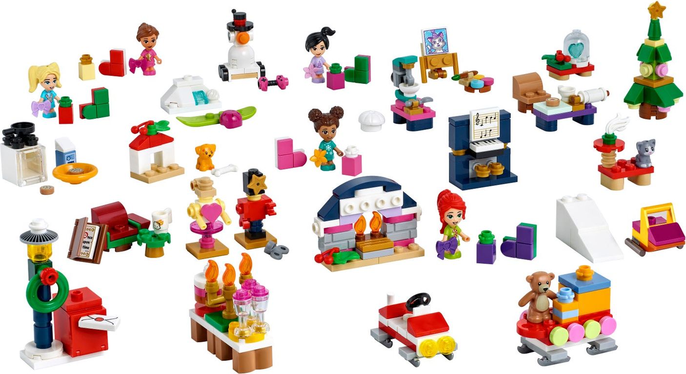 LEGO® Friends Calendario dell'Avvento LEGO® Friends componenti