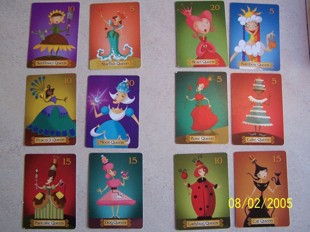 Sleeping Queens cards