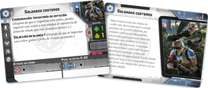 Star Wars: Legion – Imperial Shoretroopers Unit Expansion cards