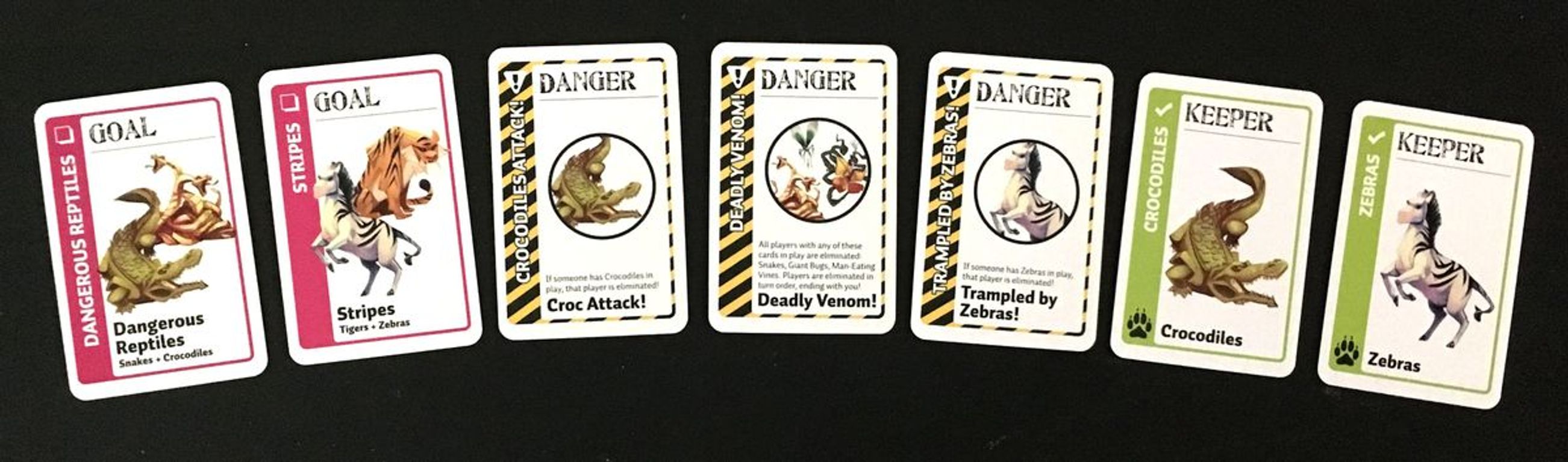 Jumanji Fluxx cards