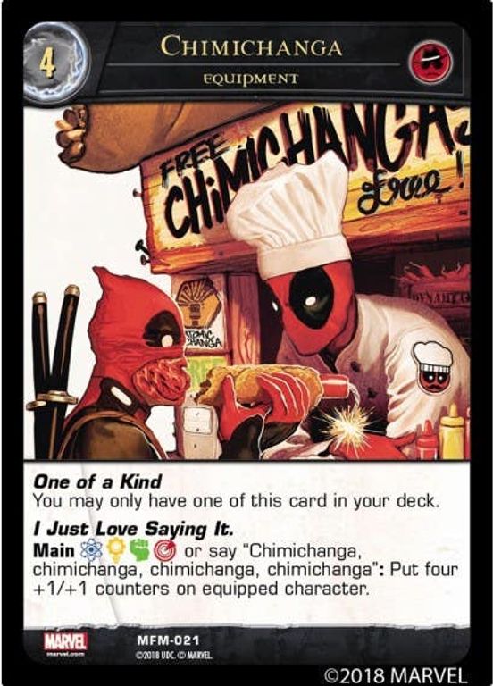 Vs System 2PCG: Deadpool & Friends card