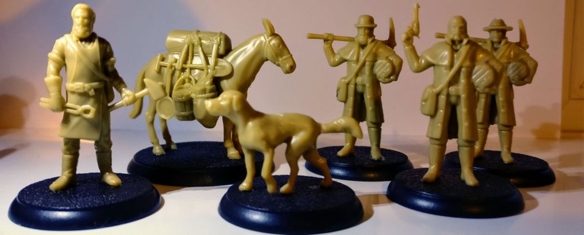 Shadows of Brimstone: Allies of the Old West Ally Expansion miniatures