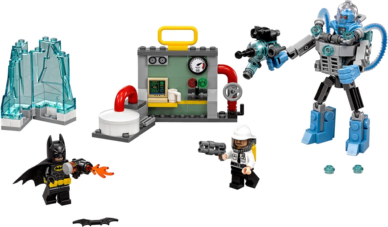 LEGO® Batman Movie Mr. Freeze™ ijs-aanval componenten