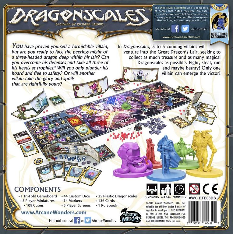 Dragonscales back of the box