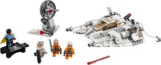 LEGO® Star Wars Snowspeeder™ – 20th Anniversary Edition components