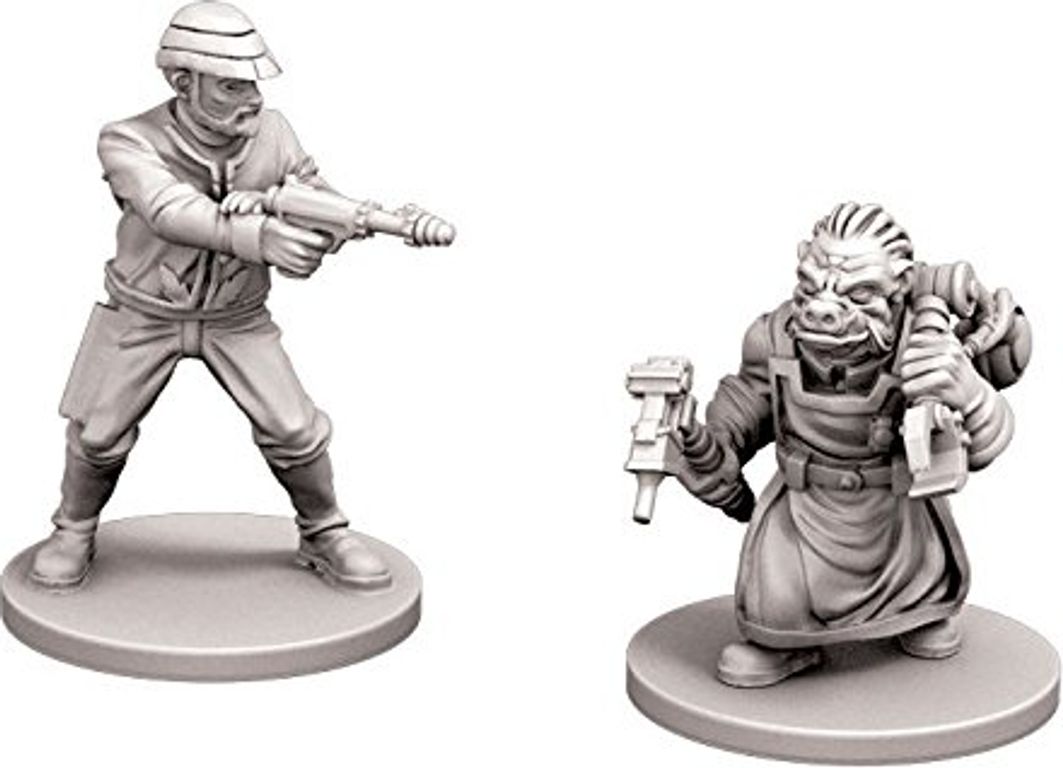 Star Wars: Imperial Assault - The Bespin Gambit miniatures