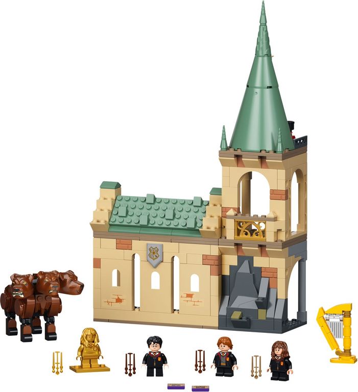 LEGO® Harry Potter™ Zweinstein™: Pluizige ontmoeting componenten