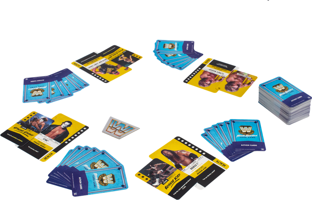 WWE Legends Royal Rumble Card Game cards