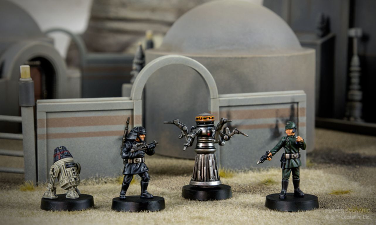 Star Wars Legion: Specialisti Imperiali miniature