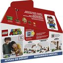 LEGO® Super Mario™ Abenteuer mit Mario™ – Starterset rückseite der box