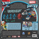 Marvel United: X-Men – Blue Team parte posterior de la caja