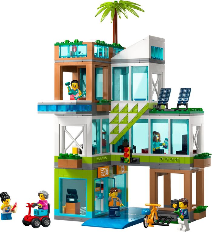 LEGO® City L’immeuble d’habitation composants