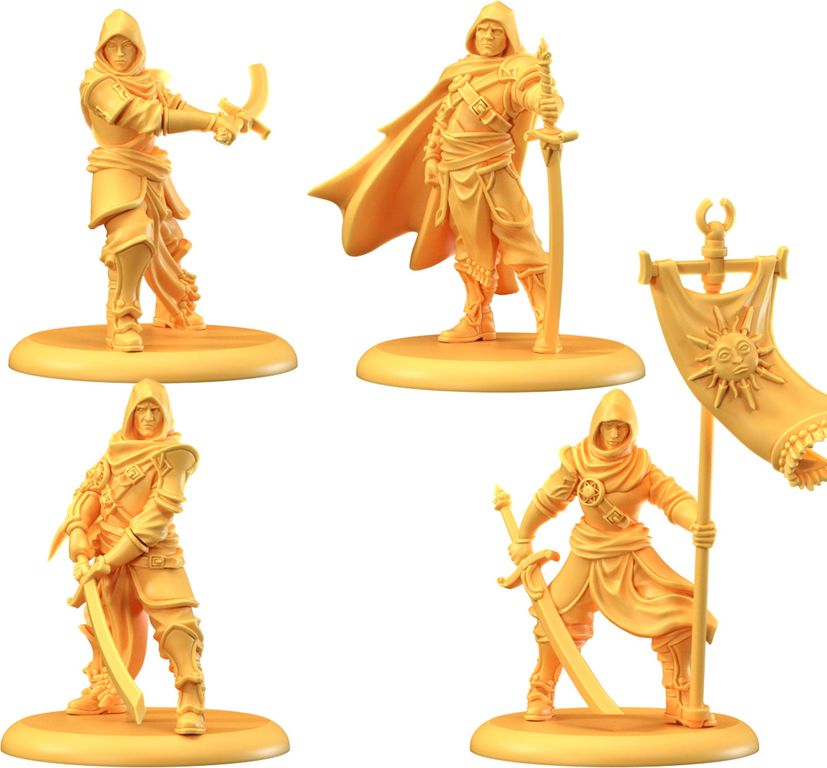 A Song of Ice & Fire: Tabletop Miniatures Game – Darkstar's Retinue miniaturas