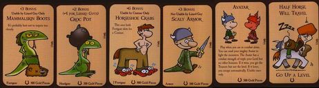 Munchkin 8: Centaure et Sans Reproche cartes