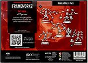 D&D Frameworks: Kobolds achterkant van de doos