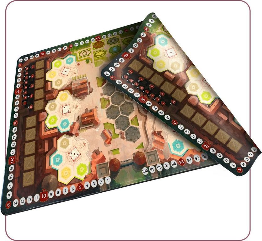 The Castles of Burgundy: Special Edition – Playmat spelbord