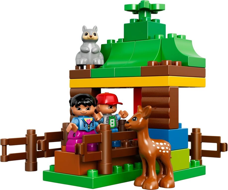 LEGO® DUPLO® Les animaux de la forêt composants