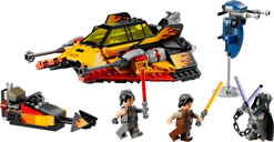 LEGO® Star Wars Le Snowspeeder en flammes boîte