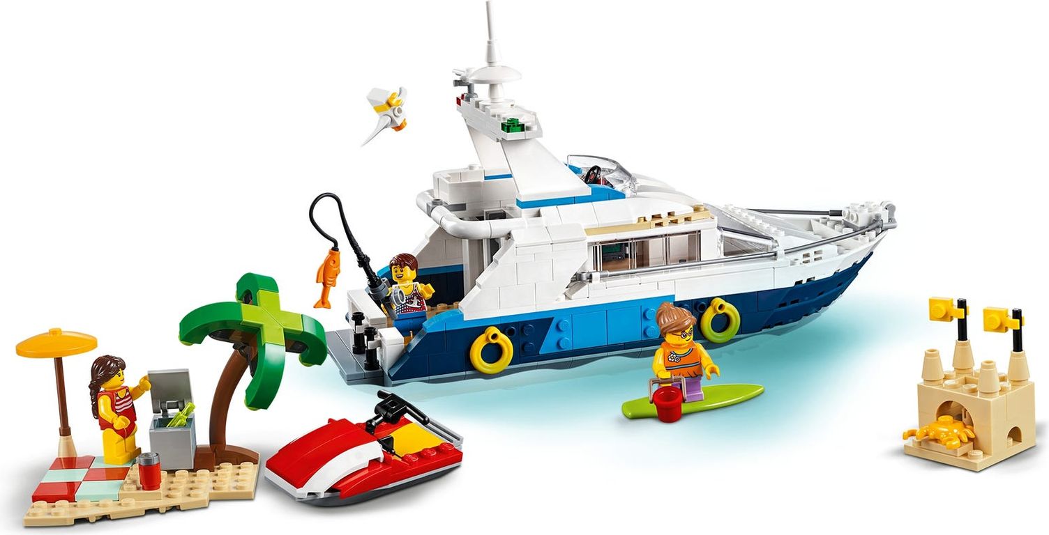 LEGO® Creator Aventuras en yate jugabilidad