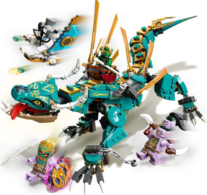 LEGO® Ninjago Jungledraak speelwijze