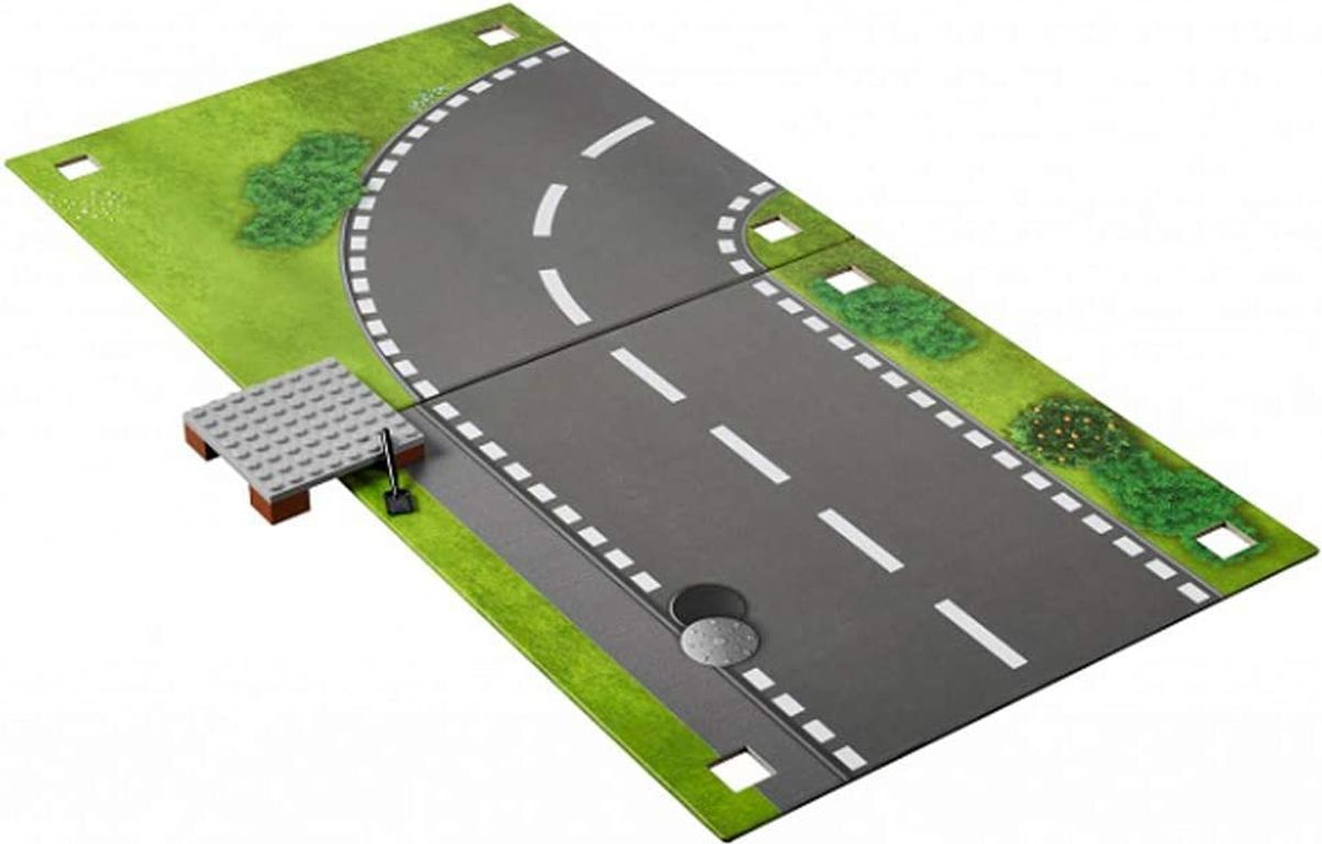 LEGO® Xtra Road Playmat components