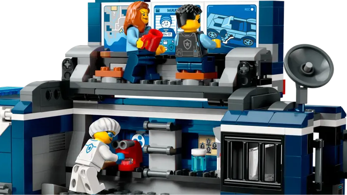 LEGO® City Camion laboratorio mobile della polizia interno