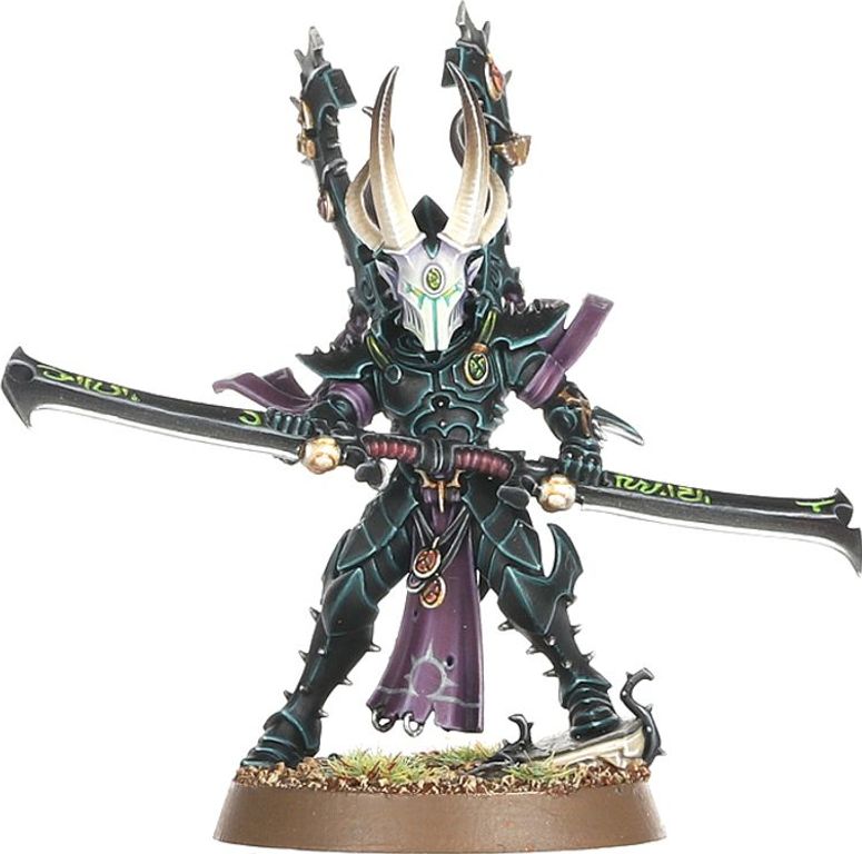 Warhammer 40,000: Drukhari Incubi miniatur