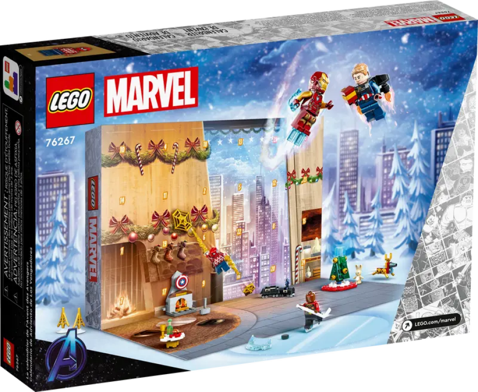 LEGO® Marvel Calendario dell'Avvento degli Avengers torna a scatola