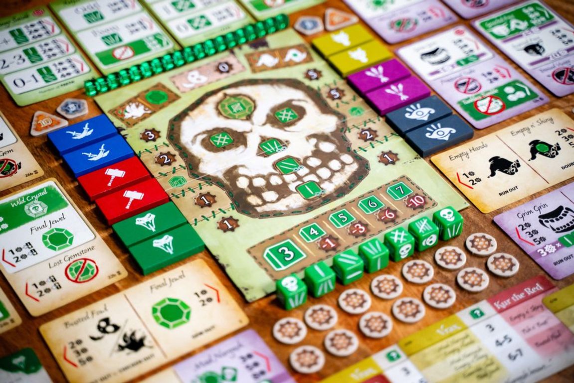 Emerald Skulls components
