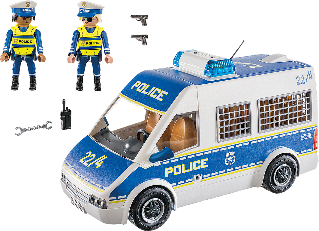 Playmobil® City Action Police Van with Lights and Sound components